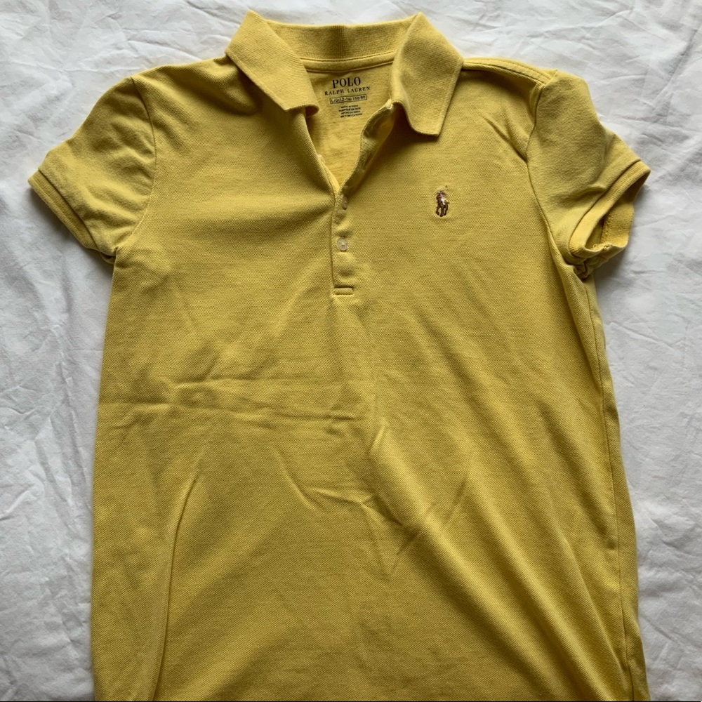 Can fit women’s xs. Girls polo